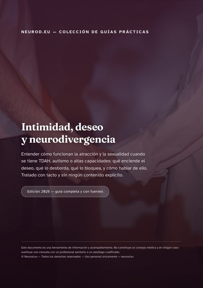 Portada de &laquo; Intimidad, deseo y neurodivergencia: entender tu propio funcionamiento &raquo;